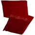 Half Net Diamond Stole- Apple Red